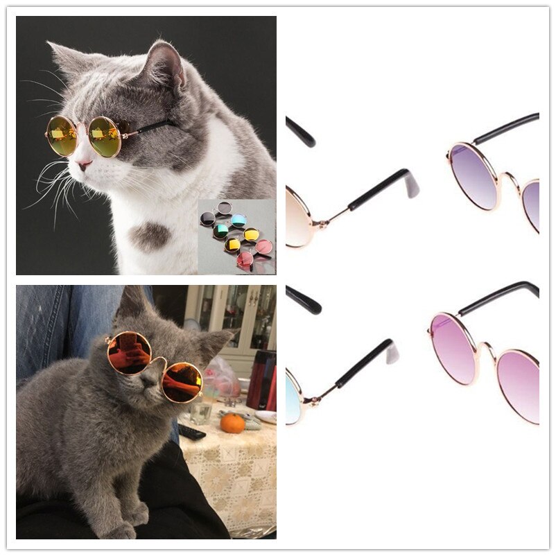 Cool Pet Glasses Small Dogs Puppy Cat Sunglasses Pet Dog Eye Protection