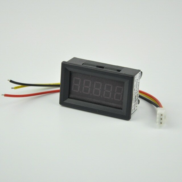 Voltímetro digital de CC GWUNW BY536V 9,9999 (10V) medidor de probador de voltaje de alta precisión de 5 bits