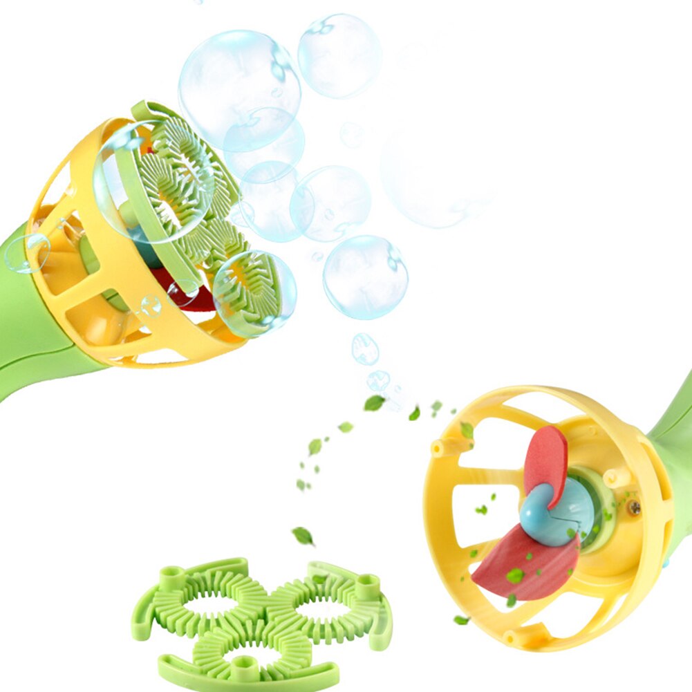 Automatico di trasporto con Il Ventilatore Alimentato A Batteria Elettrica Macchina Della Bolla interno all'aperto Regali per I Bambini Giochi di Tenuto in Mano Portatile Del Fumetto unisex