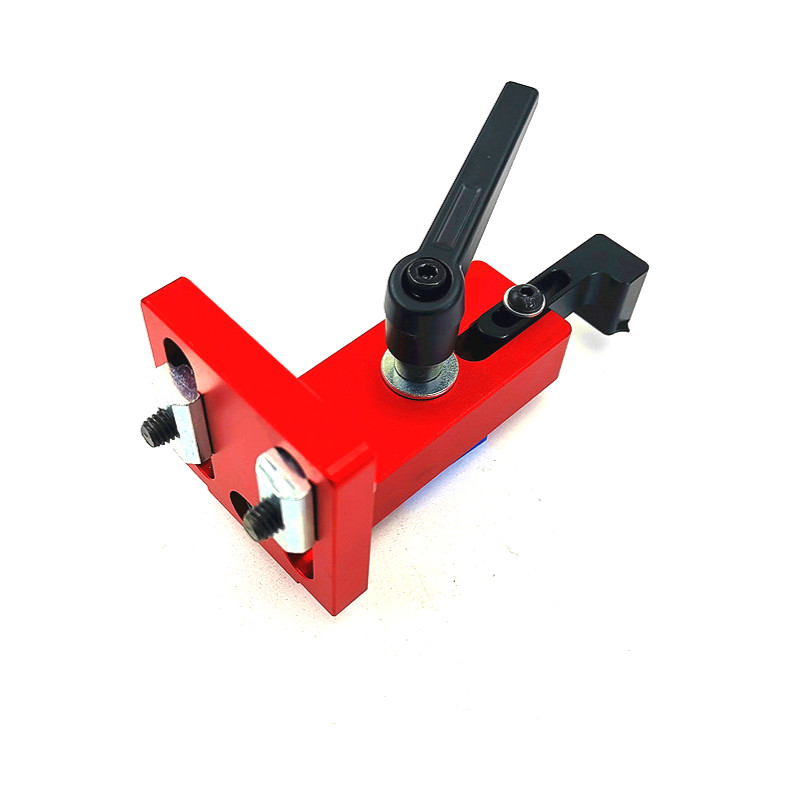 600mm/800mm profilé en Aluminium clôture 74mm hauteur avec t-pistes et supports coulissants connecteur de clôture de jauge d'onglet pour le travail du bois: For 45 Track