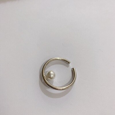 Aomu uregelmessig uten piercing geometrisk rund øremansjett minimalistiske brusk øredobber til kvinner menn smykker: 6 1 stk butikk 2.8cm