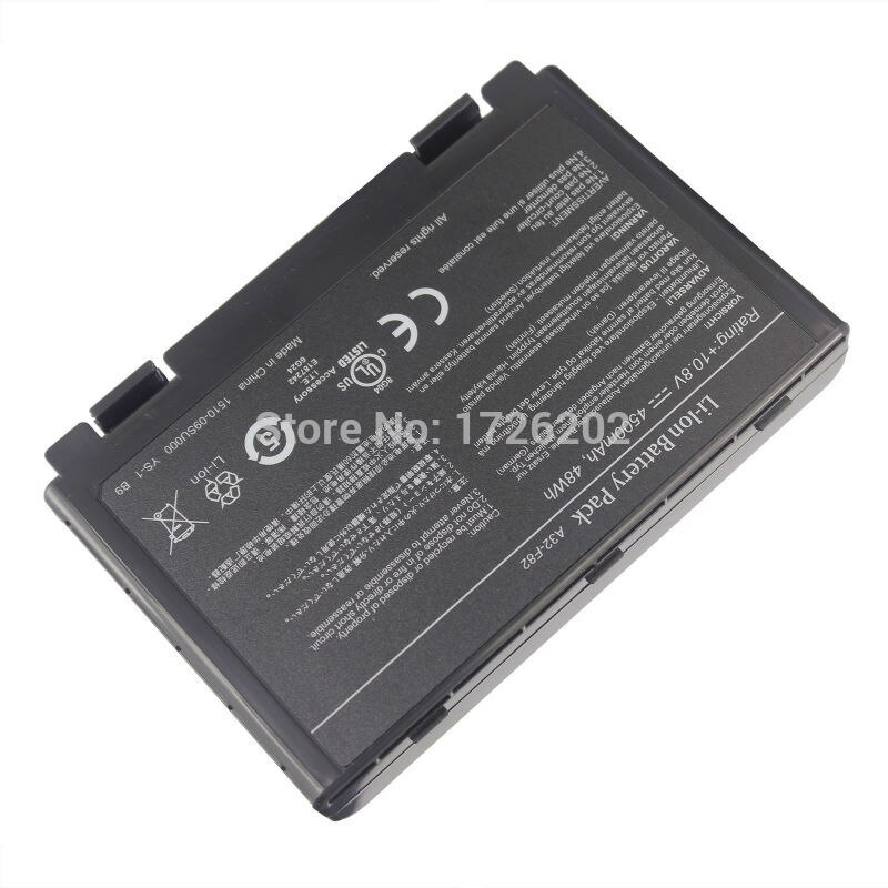 Batería de portátil para ASUS X5D X5DAB X5DAF X5DC X5DI X5DID X5DIP X5DIE X5DIJ X5DIN X5DAD K60I K61IC-A1