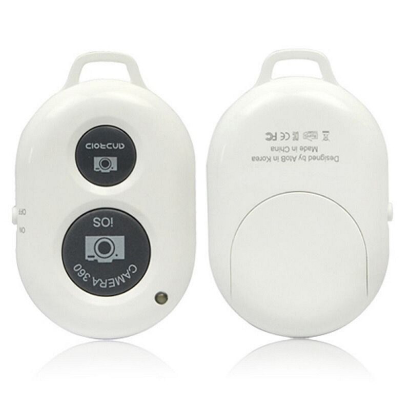 Draadloze Bluetooth Remote Shutter Camera Sluiter Selfie Zelfontspanner Zelfontspanner Voor Iphone Voor Samsung Voor Xiaomi Android