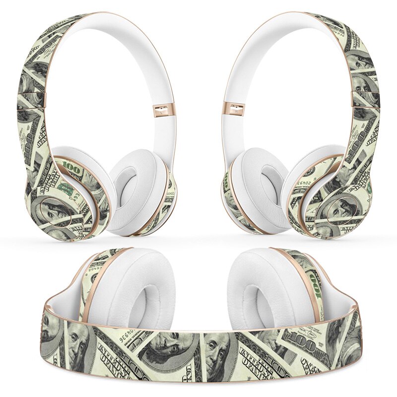 Protective Skin Sticker for Beats Solo 2 3 Headset Wrap Cover Universal Vinyl Decal Skin for Beats Solo 3 Wireless Headphone: TN-Solo2-0036