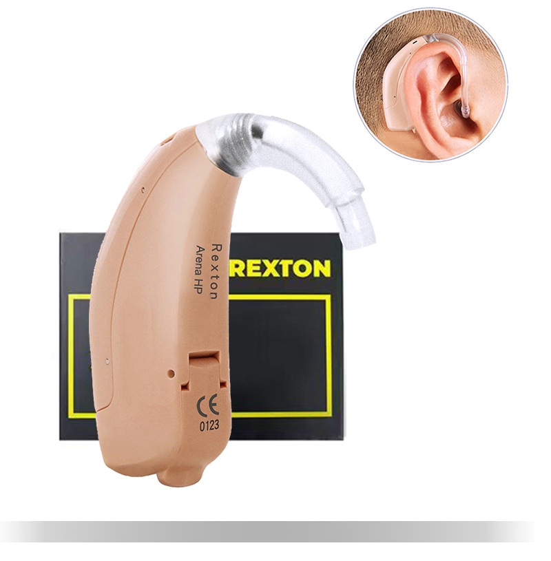 Det originale tilbehør til rexton resound signia arena inkluderer batterirum, ørekrog og lydguiderør