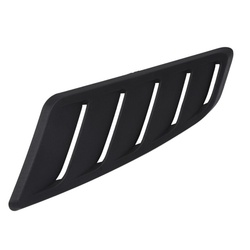 Universal Hood Louvers Panels Air Flow Vent Cover Car Roof Decorative Intake Hood Scoop 2Pcs EP-TFTY110