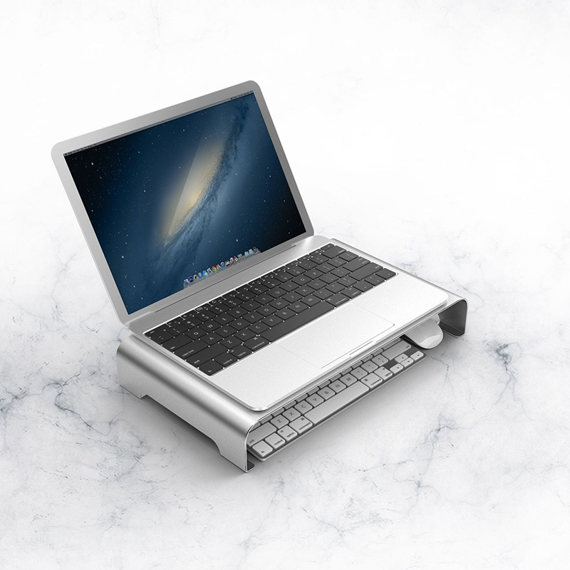 Aluminium Laptop Stand Notebook Stand Houder Voor Macbook Air Pro 11 12 13 15 Retina Imac Lapdesk Computer Monitor mount