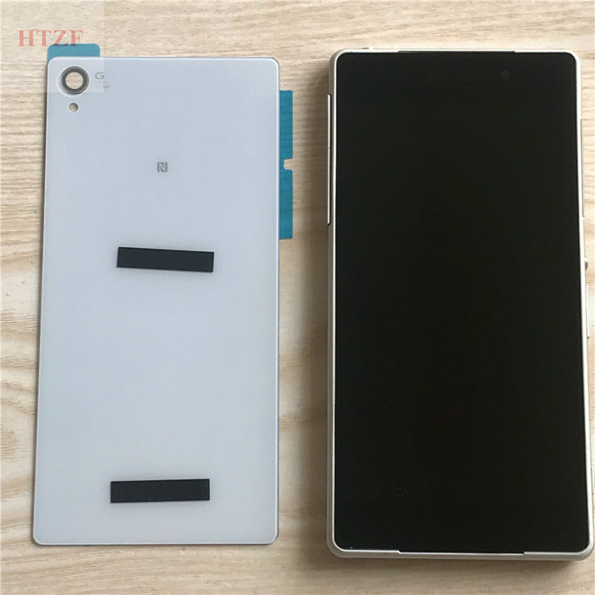 5.2'' D6502 D6503 D6543 LCD For SONY Xperia Z2 Display Touch Screen Digitizer Assembly For SONY Z2 LCD with frame back cover