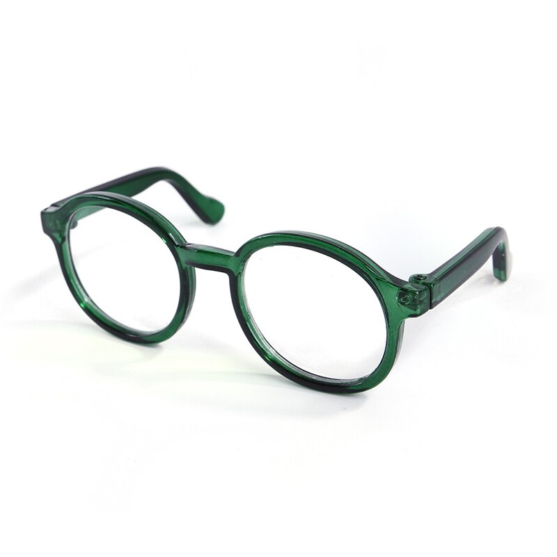Funny Pet Cute Glasses Plastic Transparent Cat Sun Glasses Dog Teddy Personality Pet Dress Up Pet Supply Decoration Accessories: green