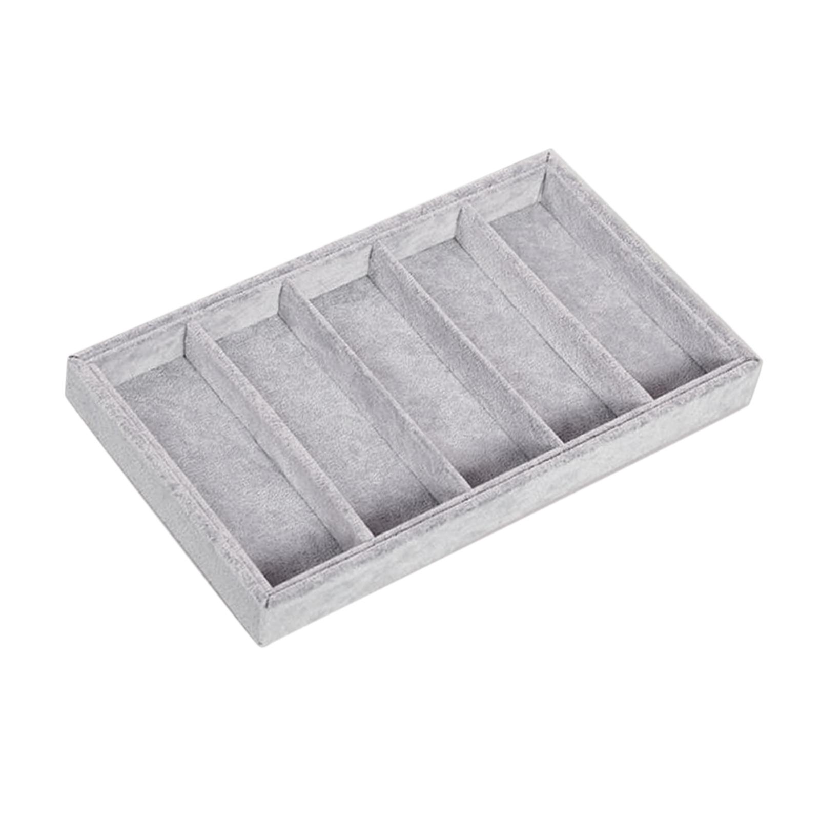 Brilleholder brilleorganisator brillebeholder solbriller organizer æske til skrivebord rejsebutik lejlighedskommode: Sort