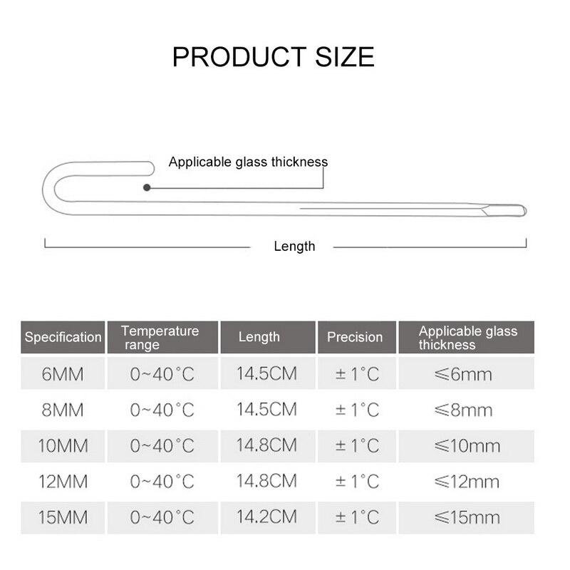 Termometro Acquario digitale Subacquea Impermeabile di Temperatura con la Tazza di Aspirazione Acquario Tester di Temperatura Dell'acqua