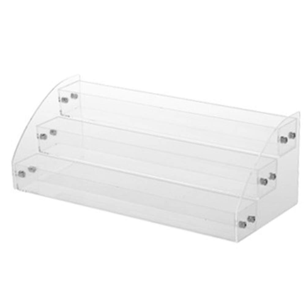 Multi-couche détachable acrylique vernis à ongles support de table affichage clair maquillage organisateur vernis lunettes de soleil plateau support de support: 3-Layers