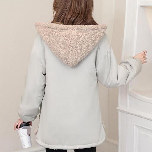 Winter Mutterschaft Oberbekleidung Mantel Baby Träger Känguru Jacke Kleidung für Schwangere Frau Verdicken Berber Fleece Schwangerschaft DF681