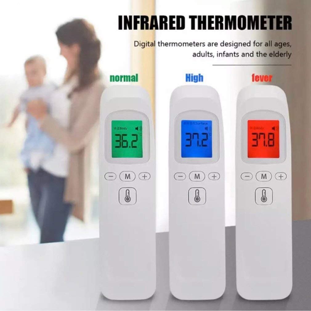 Infrarood Menselijk Lichaam Thermometer Infrarood Temperatuur Meting Non-Contact Digitale Thermometer Voor Body Voedsel