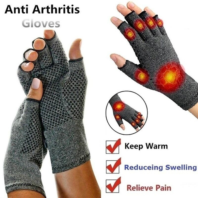 1 Paar Handschoenen En Pijn Gezamenlijke Opluchting Winter Warm Artritis Handschoenen Touch Screen Handschoenen Anti Artritis Therapie Compressie