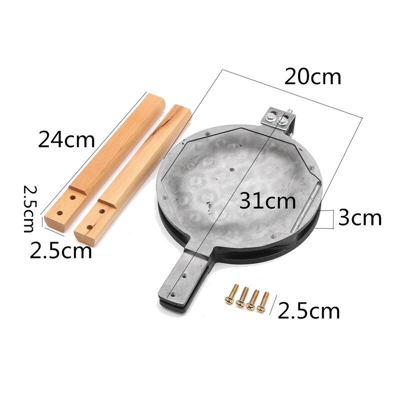 Stove Top Nonstick Hongkong Egg Puff Iron Eggettes Egg Waffle Pan Wafer Egg Makers