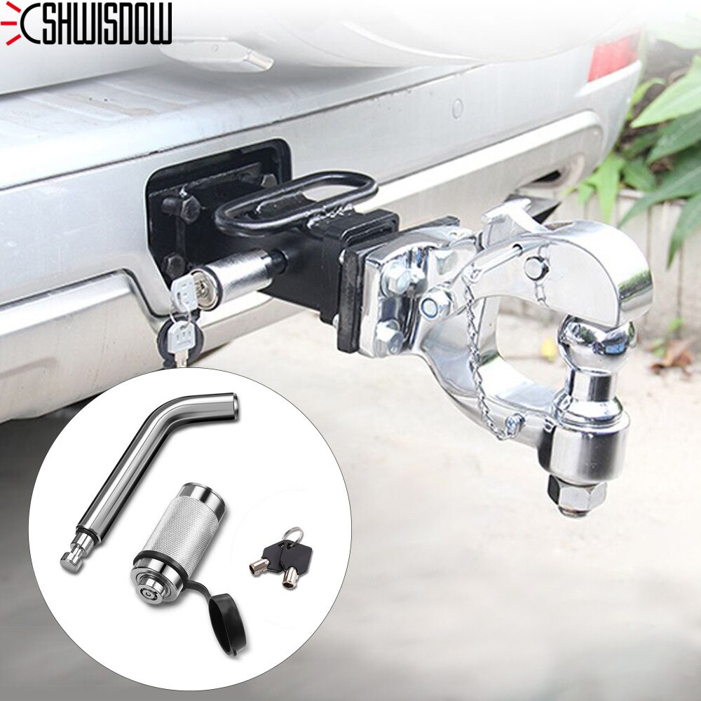 Hitch Pin Lock 5/8" Tow Bar Tongue Lock Trailer 4x4 Caravan 4WD Anti Theft