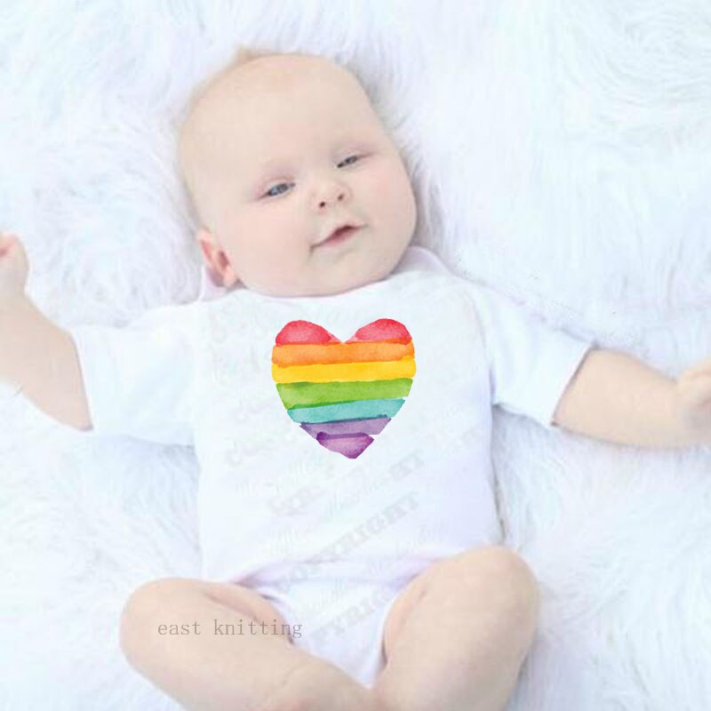 DERMSPE nuevos mamelucos de bebé recién nacido adorables niños niñas de manga corta dedo guapo impresión imagen bebé monos blanco