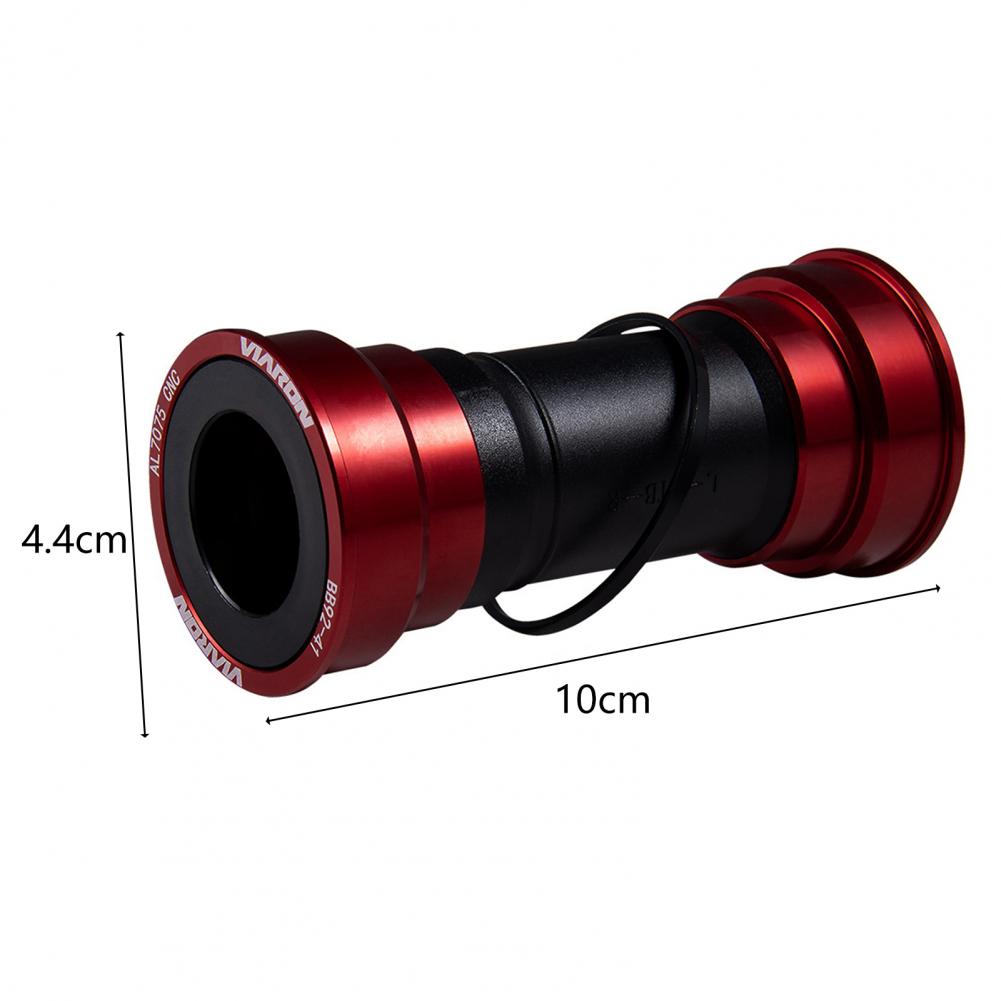 BB92 Press-Fit Bottom Bracket Low Friction 86-92mm Aluminum Alloy Integrated Bicycle Bottom Bracket for Mountain Road Bikes Brac