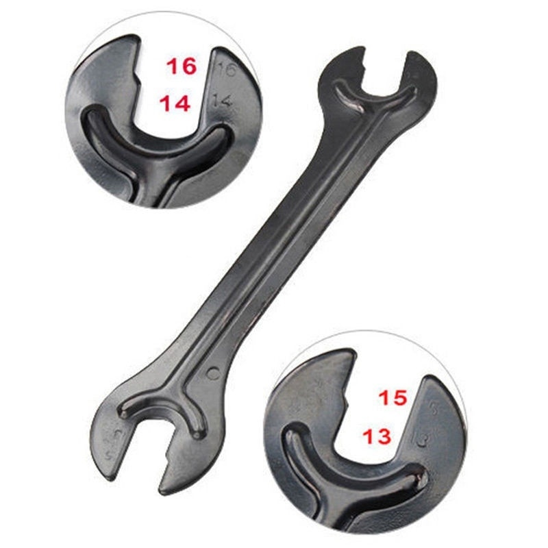 Bicycle Repair Tools 13/14/15/16mm Bicycle Cone Carbon Steel Spanner Wrench Set Cycling Hub Spanner MTB Bike Tools