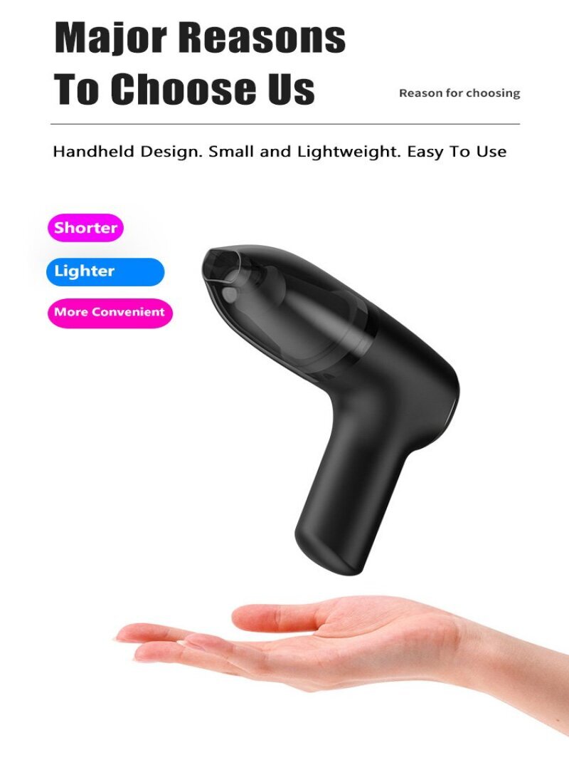 Vacuum Cleaner Handheld Wireless Rechargeable Car Mini Convenient Home Desktop Cleanup Dirt Removal