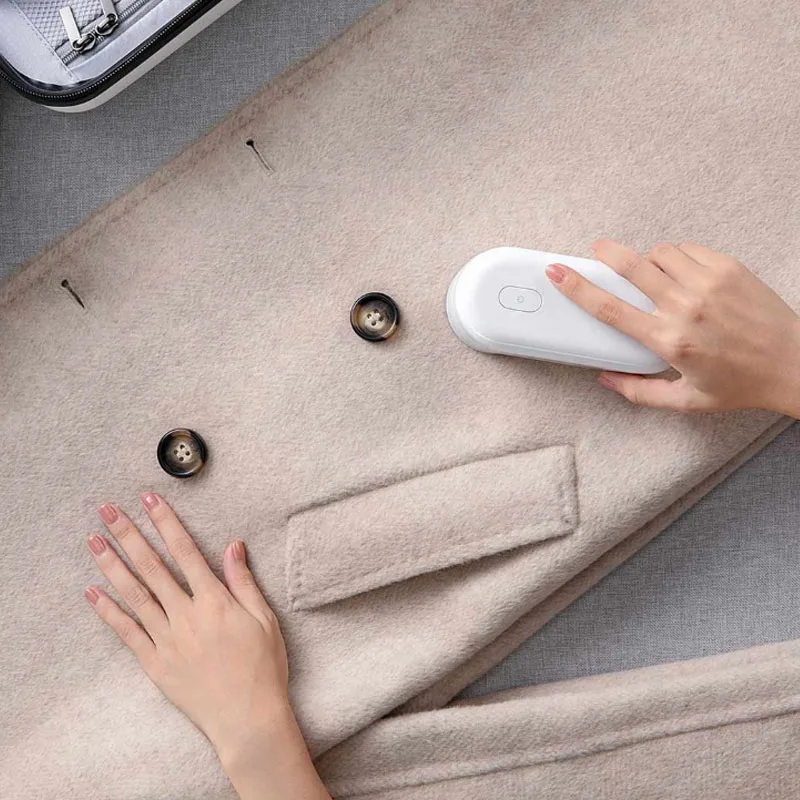 Originele Xiaomi Mijia 90 Minuten Werkende Efficiënte Reiniging Pluisverwijderaar Trimmer 0.35Mm Micro-Boog Mes Net 5-bladige Cycloonsnijder