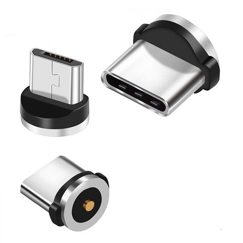 Cable magnético macho Cable USB Jack adaptador para enchufes tipo C Android cargador USB de carga rápida Cable macho