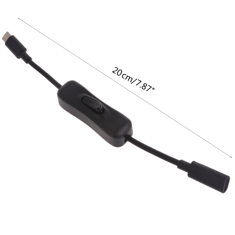 Usb-c-jatkokaapeli päälle/pois-kytkimillä - täydellinen lataamiseen ja tiedonsiirtoon millä tahansa usb-c-laitteella