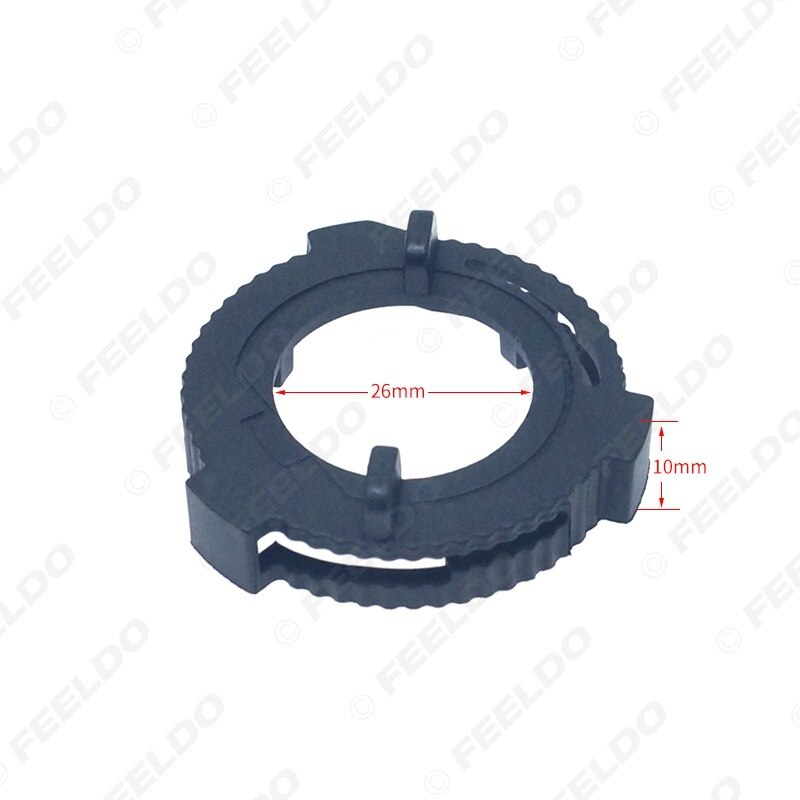 Bil led forlygte base anvendelig ford fiesta  -h7 forlygte kort slot lampeholder led lampe base
