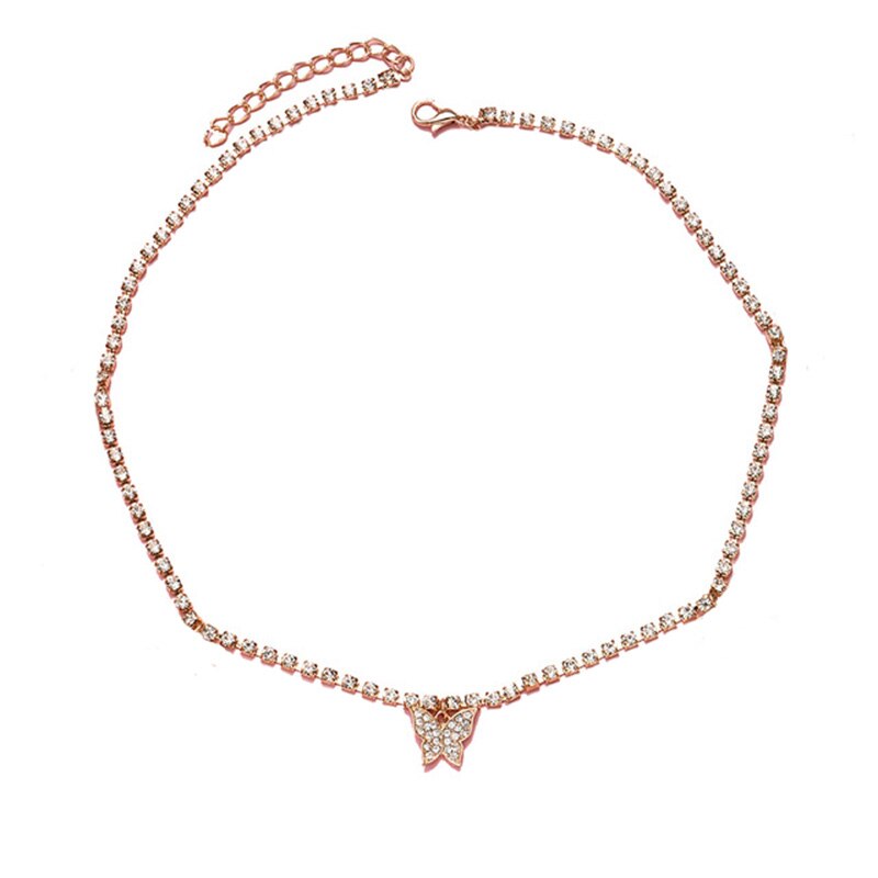 Ywzixln Boho Charm Multi-layer Kristal Cross Snake Hanger Kettingen Bijoux Voor Vrouwen Elegante Choker Sieraden N0180: 2silver