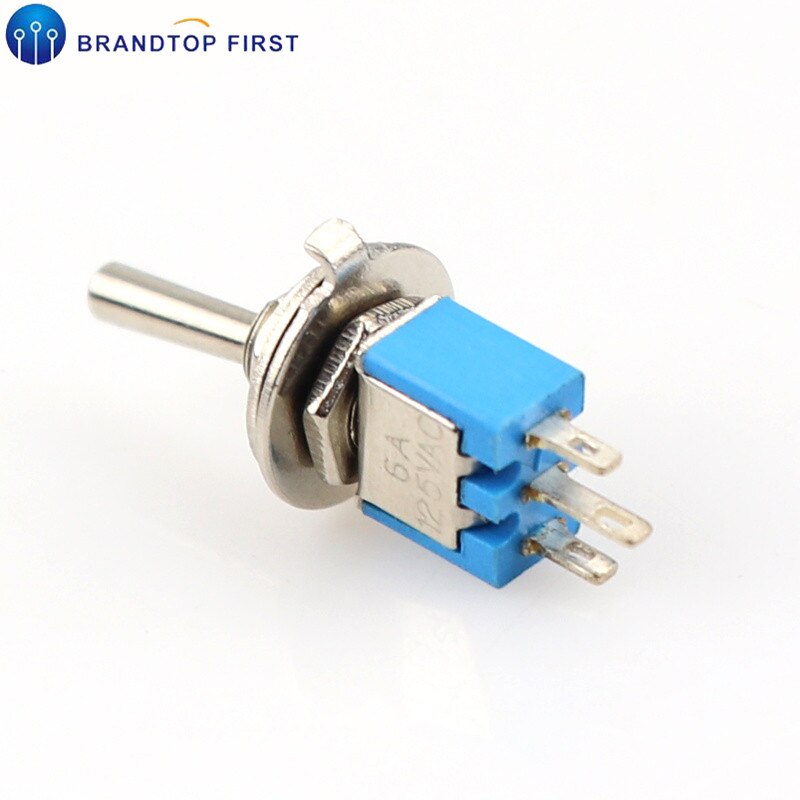 small 5MM 3Pin ON-ON Rocker switch Toggle Switch 6A 125VAC