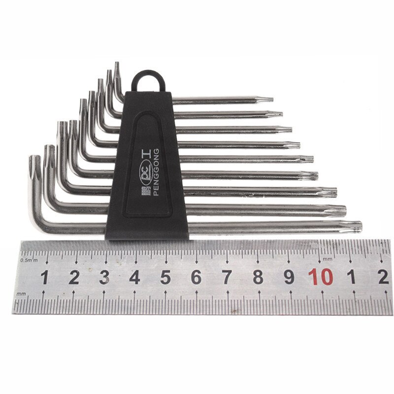 L-shaped Hex Wrench Combination Set Hex Allen Key L Wrench Set Torque Long Metric Hand Tools Mechanical Appliance Repair Tool