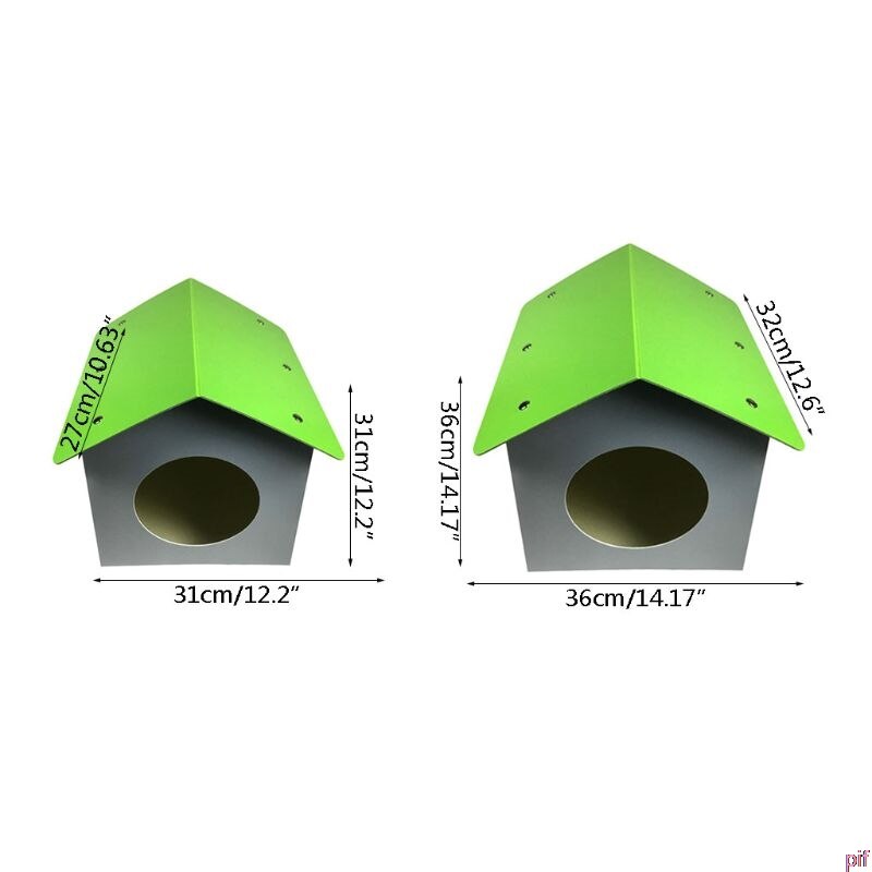 Plastic Dog Houses Outdoor Insulated, Weatherproof Dog Houses Outside with Door E7CB: S