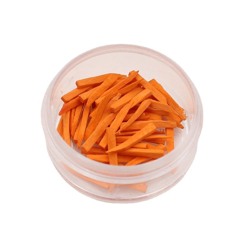 50pcs cunei dentali cunei per spazi vuoti in legno strumento da laboratorio per odontoiatria in legno strumenti per dentista cuneo per denti: Extra Small