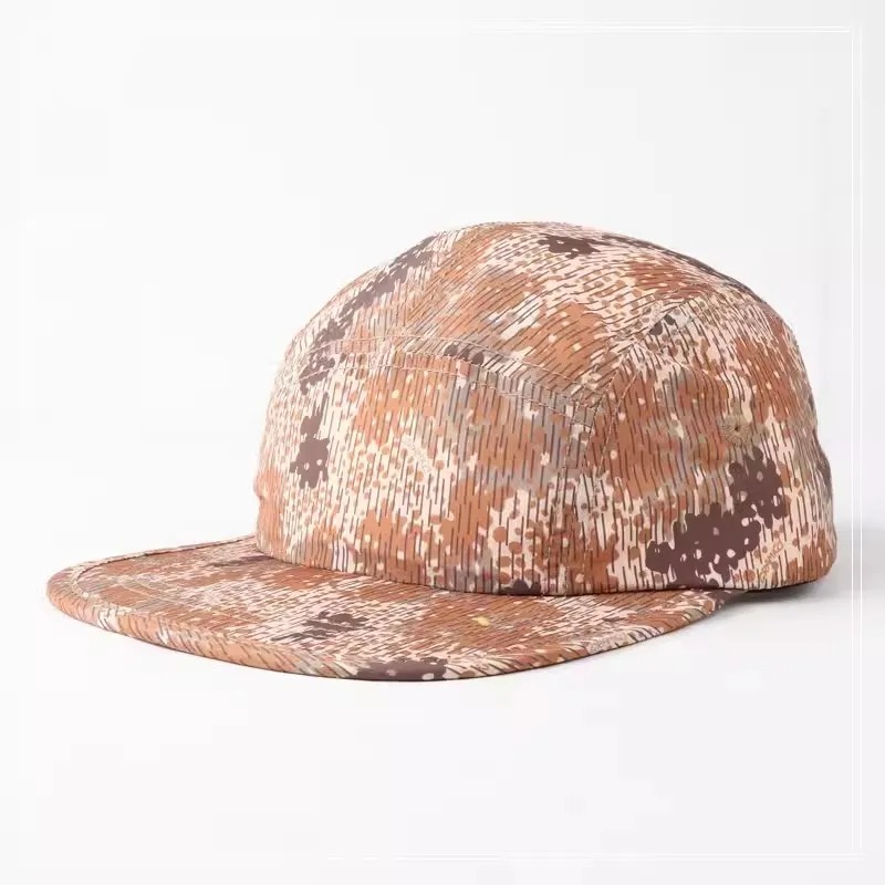 Gorra de béisbol de 5 paneles a rayas para hombres y mujeres, sombreros versátiles de ala plana, adecuados para las cuatro estaciones, urbana, Popular Ins: Verde