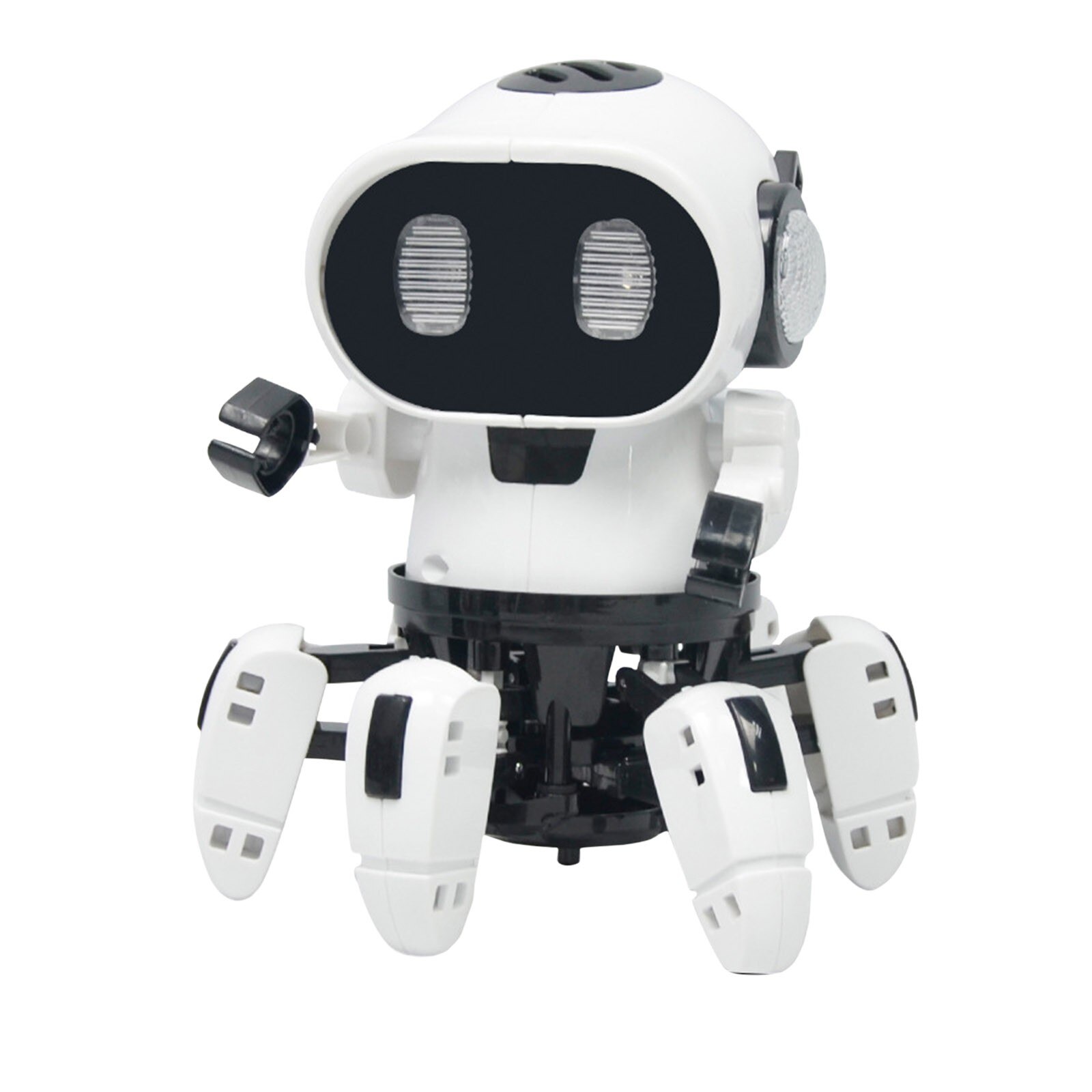 Children's Toy Electric Robot Multi-function Intelligent Dance Robot Music Light Toy Best Interactive Child Birthday D23#: WH