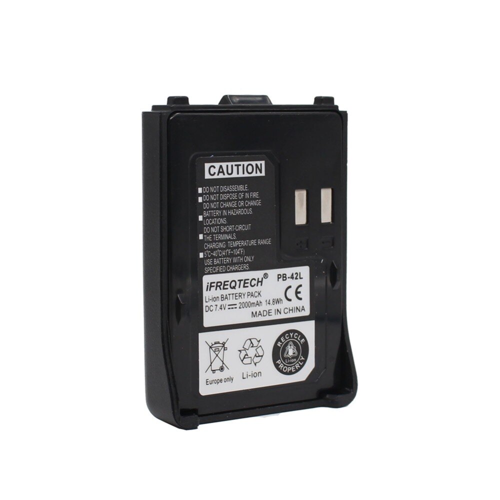 Batteria Li-Ion 7.4V 2000mAh Per Kenwood TH-F7 E TH-F6 - Ricambio Compatibile - Foto 3