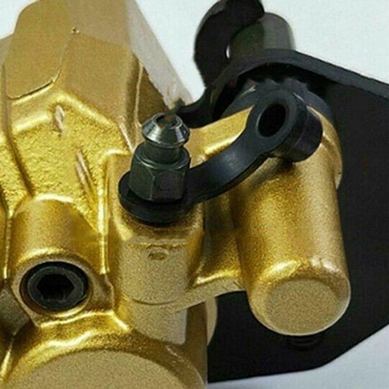 40X Brake Bleeder Screw Caps Grease Zerk for Frosting Cap Dust Cover Black