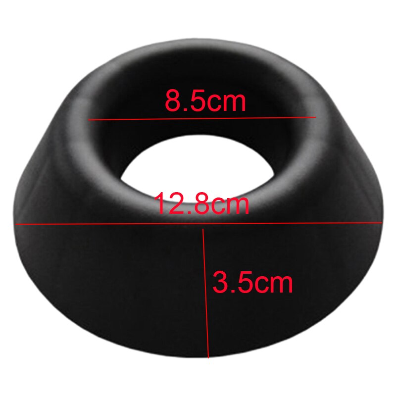 Ballhalter, ballständer für basketball, fußball, rugby, kunststoff-displayhalter, schwarz