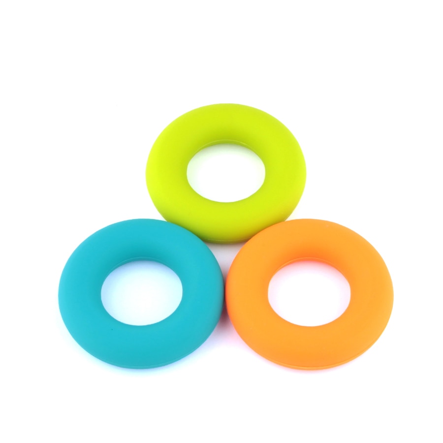 Finger fitness ring diameter styrka hand grip ring muskel kraft träning gummi ring motioner gym expander gripper styrka