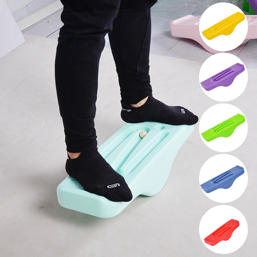 Green Balance Board Rocking Indoor Outdoor Wobble Board Wooden Balance Board For Kids - Rocking ...