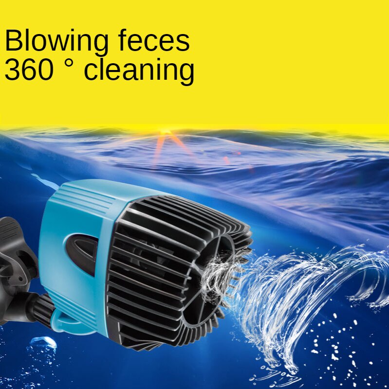 Aquarium Wave Maker Pump Single Double Magnet Head 360 dergee Adjustable Wave Flow Pump for Fish Tank 220/240V Wave Water Pump