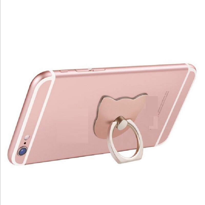 Fingerring mobiltelefon smartphone stander holder til iphone 7 plus samsung huawei smart phone ipad  mp3 bil mount stander