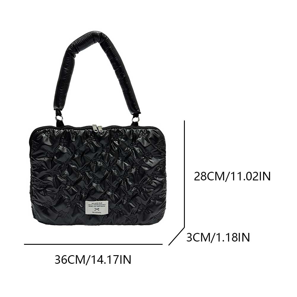 13-inch laptop draagtas Esthetische laptophandtas Schokbestendige tablethoes Computerhoes voor dames en meisjes