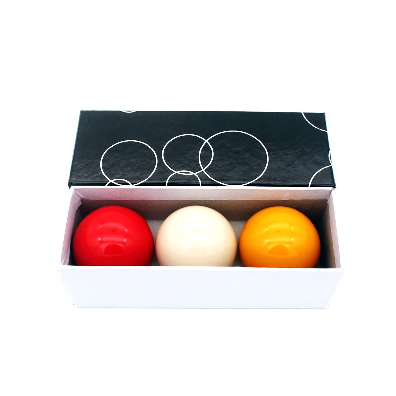 Premium Resin Material Carom Ball 3 Pieces Billiard Ball 61.5mm