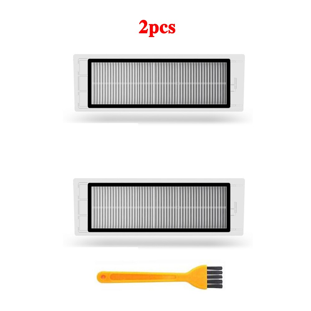 Reemplazo de filtro HEPA para Xiaomi Roborock S6 S6MAX S6 Pure Xiaowa E20 E35, piezas de aspiradora, accesorios: 2pcs