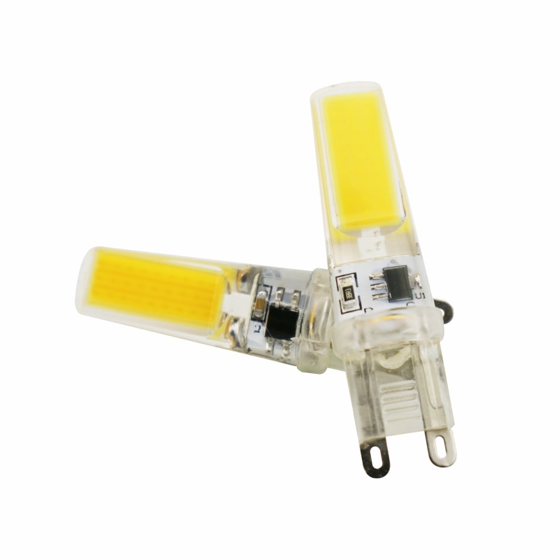LARZI LED G4 G9 E14 ampoule ca/cc gradation 12V 220V 3W 6W 9W COB SMD LED lumières d'éclairage remplacer halogène projecteur lustre
