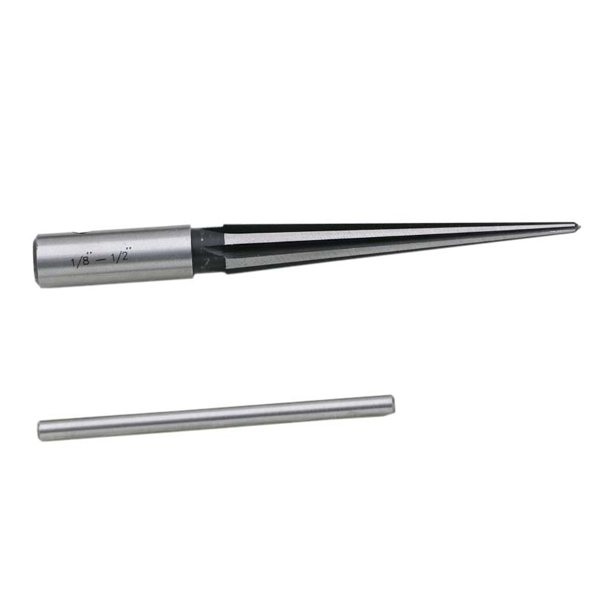 T Handle Reamer, 3-13mm/5-16mm Tapered/Fluted, Bridge Pin Hole Reamer Chamfering Open Guitar Woodworker Luthier Tool