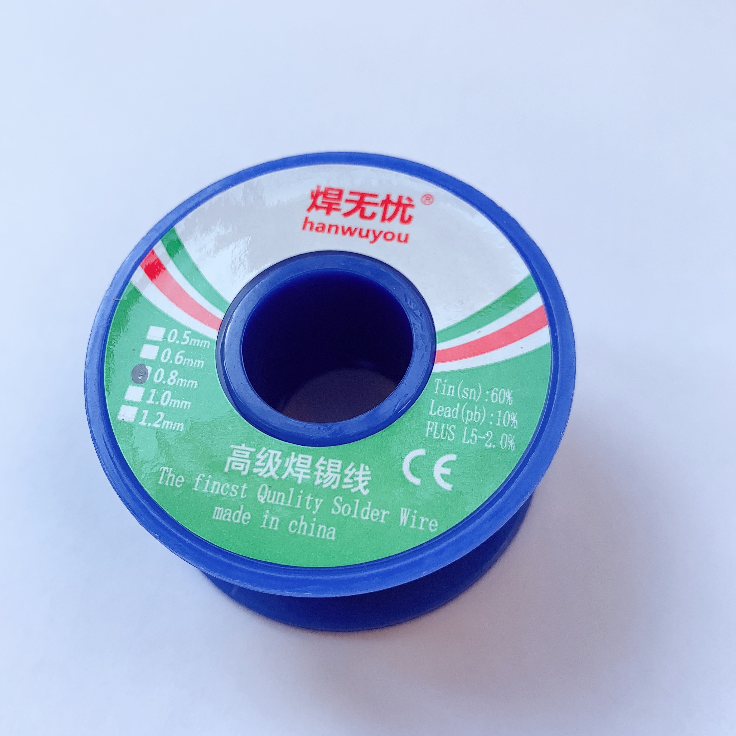 50g solder wire 0.5/0.6/0.8/1.0/1.2mm 2.0% Tin Lead Tin Wire Melt Rosin Core Solder Soldering Wire
