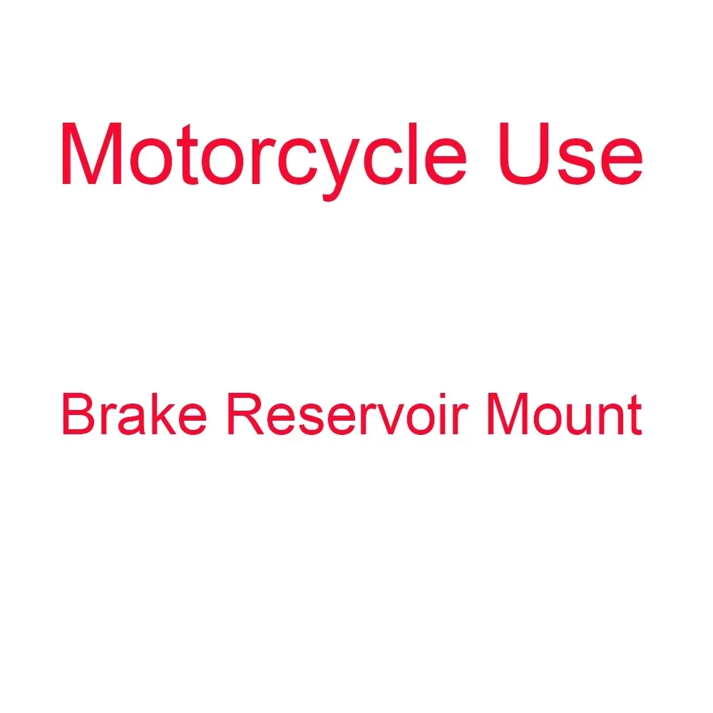 Motorrad Lenker Gabel PRO Halterung Telefon Halter Drahtlose Ladegerät Vibration Dämpfer Universal Adapter Brems Reservoir Kupplung: WHITE